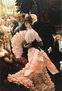 James Tissot the reception oil painting